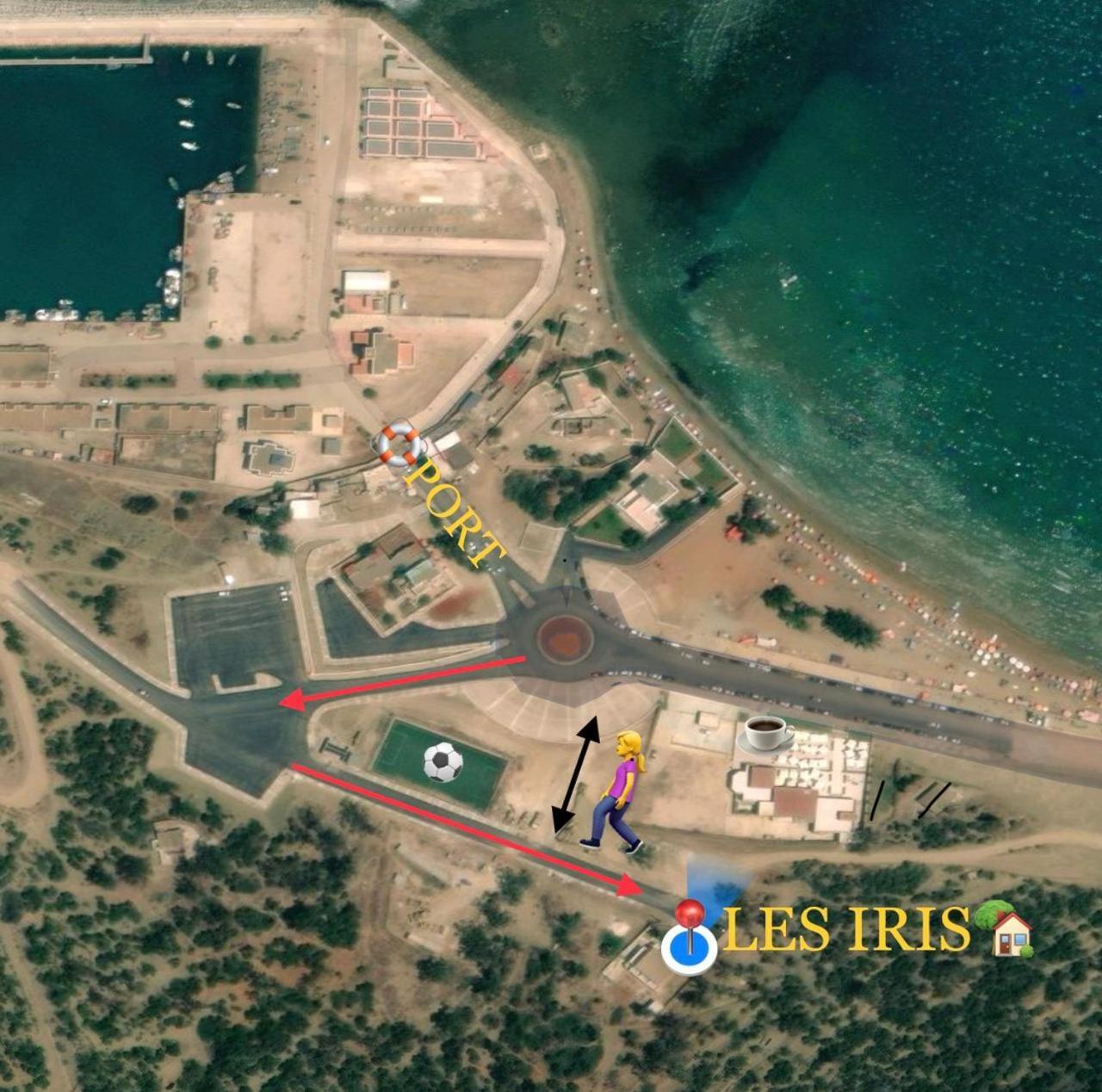 Hotel Les Iris Al Hoceïma Zewnętrze zdjęcie
